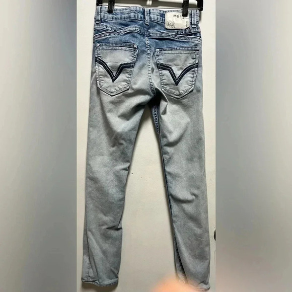 Mufti Men Regular Fit Blue Jeans - Picture 2 of 5